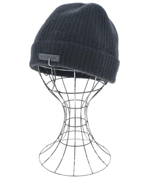 FEAR OF GOD(フィアオブゴッド)ニットキャップ・ビーニー 黒 サイズ:OS/2200676260014