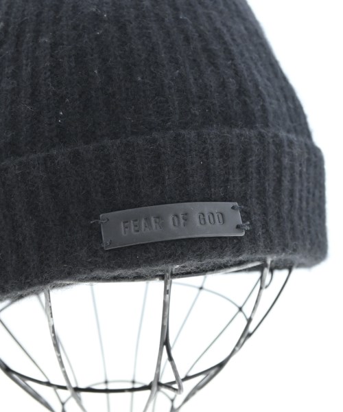 FEAR OF GOD（フィアオブゴッド）ニットキャップ・ビーニー 黒 サイズ:OS メンズ/2200676260014