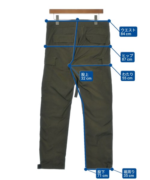 FEAR OF GOD（フィアオブゴッド）カーゴパンツ カーキ サイズ:L メンズ/2200654908013