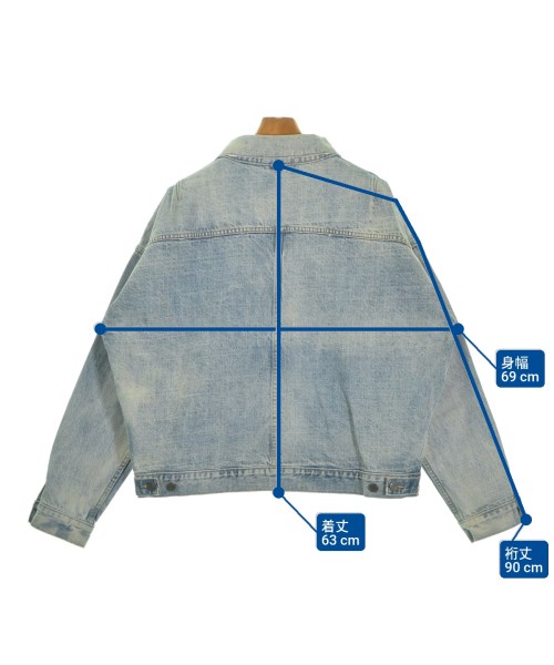 FEAR OF GOD（フィアオブゴッド）デニムジャケット 青 サイズ:L メンズ/2200647903032