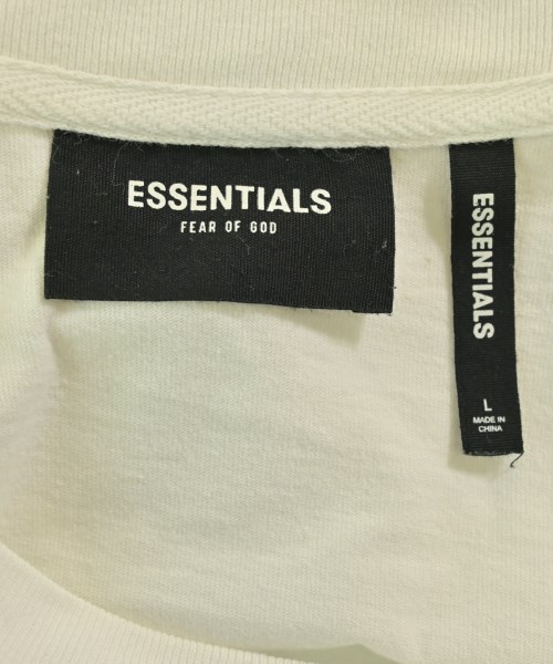 Fear of God ESSENTIALS（フィアオブゴッド　エッセンシャルス）Tシャツ・カットソー 白 サイズ:L メンズ/2200666700070