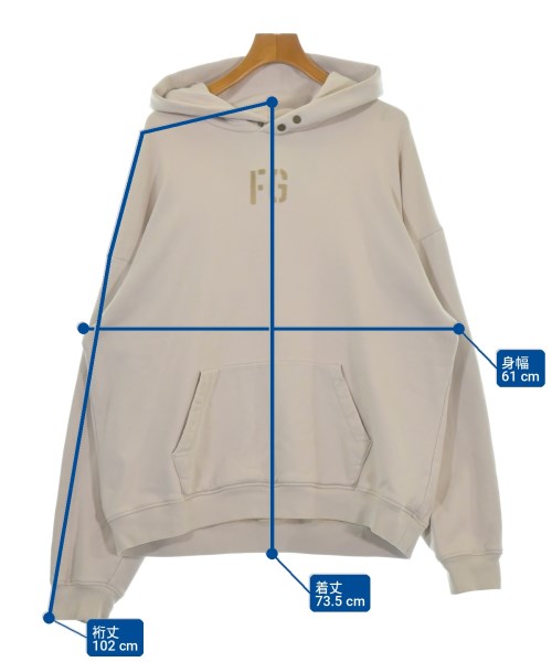 FEAR OF GOD（フィアオブゴッド）パーカー ベージュ サイズ:L メンズ/2200736754019
