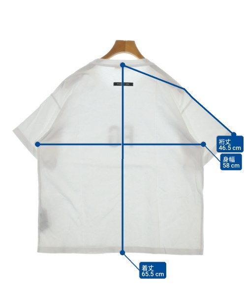 FEAR OF GOD（フィアオブゴッド）Tシャツ・カットソー 白 サイズ:XS メンズ/2200723669012