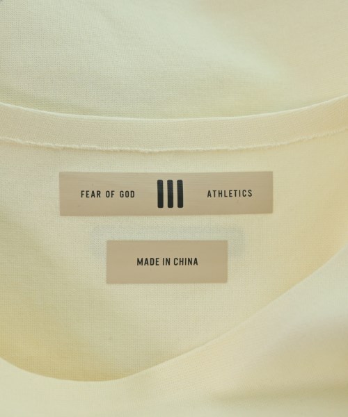 FEAR OF GOD（フィアオブゴッド）Tシャツ・カットソー 黄 サイズ:XS メンズ/2200722091036