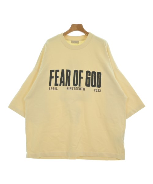FEAR OF GOD(フィアオブゴッド)Tシャツ・カットソー 黄 サイズ:2(M位)/2200691207025