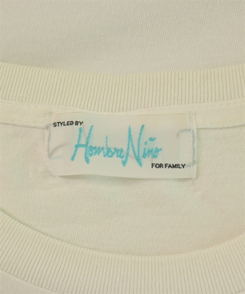Hombre Nino（オンブレニーニョ）Tシャツ・カットソー 白 サイズ:-(XL位) メンズ/2200552677219