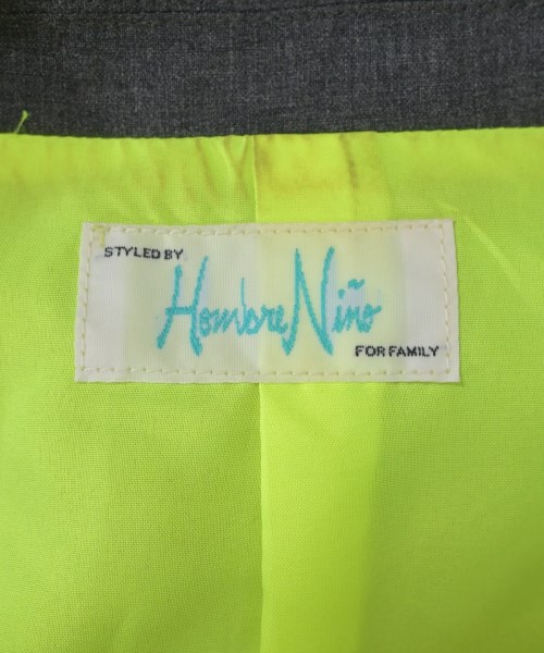 Hombre Nino（オンブレニーニョ）テーラードジャケット グレー サイズ:L メンズ/2200619031343