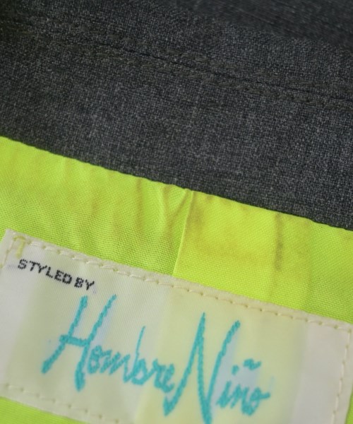 Hombre Nino（オンブレニーニョ）テーラードジャケット グレー サイズ:L メンズ/2200619031343