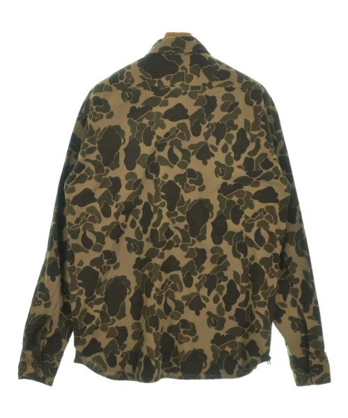 Hombre Nino（オンブレニーニョ）カジュアルシャツ 茶 サイズ:L メンズ/2200655385028