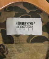 Hombre Nino（オンブレニーニョ）カジュアルシャツ 茶 サイズ:L メンズ/2200655385028