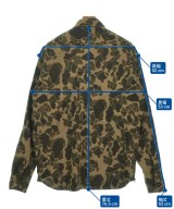 Hombre Nino（オンブレニーニョ）カジュアルシャツ 茶 サイズ:L メンズ/2200655385028