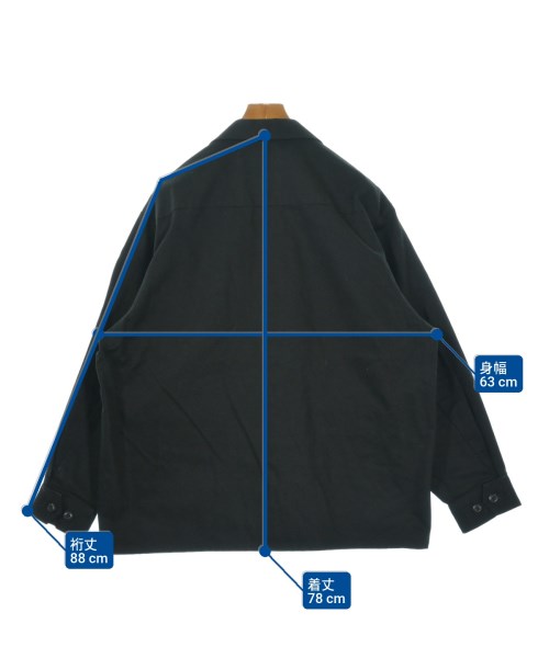 Hombre Nino（オンブレニーニョ）ミリタリーブルゾン 黒 サイズ:L メンズ/2200652083064