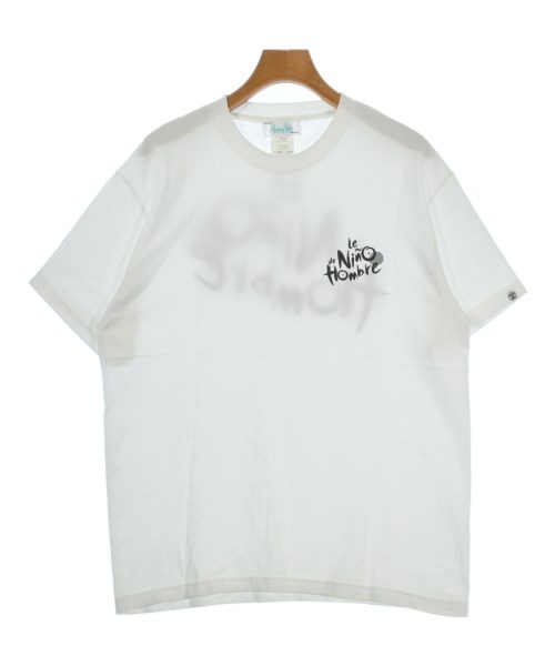 Hombre Nino(オンブレニーニョ)Tシャツ・カットソー 白 サイズ:L/2200703160119