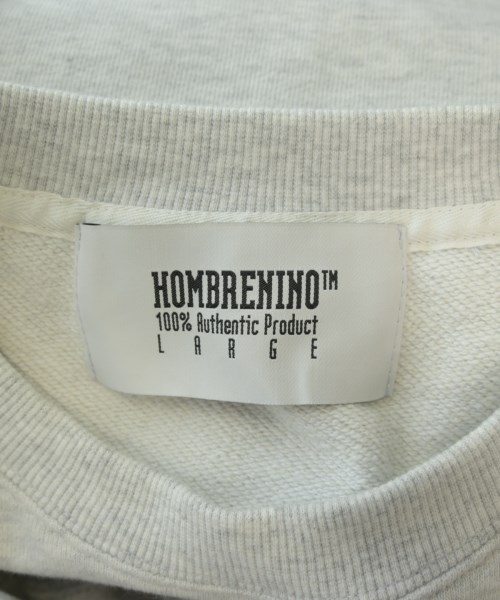 Hombre Nino（オンブレニーニョ）スウェット グレー サイズ:L メンズ/2200708926239