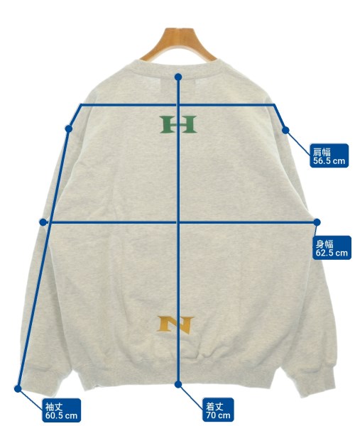 Hombre Nino（オンブレニーニョ）スウェット グレー サイズ:L メンズ/2200708926239