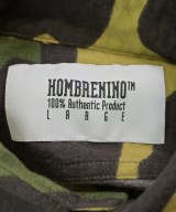 Hombre Nino（オンブレニーニョ）カジュアルシャツ 緑 サイズ:L メンズ/2200665340079