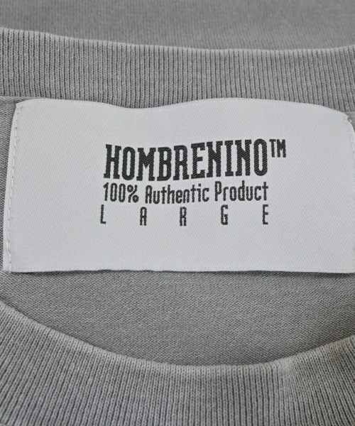 Hombre Nino（オンブレニーニョ）Tシャツ・カットソー グレー サイズ:F メンズ/2200669482140