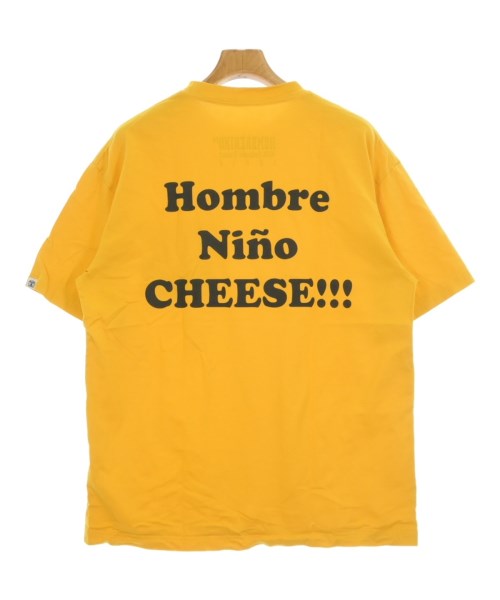 Hombre Nino（オンブレニーニョ）Tシャツ・カットソー 黄 サイズ:L メンズ/2200728802056