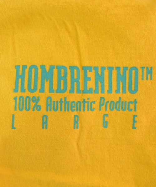 Hombre Nino（オンブレニーニョ）Tシャツ・カットソー 黄 サイズ:L メンズ/2200728802056
