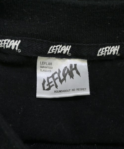 LEFLAH（レフラー）Tシャツ・カットソー 黒 サイズ:M メンズ/2200689205026