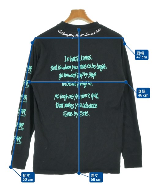 LEFLAH（レフラー）Tシャツ・カットソー 黒 サイズ:M メンズ/2200689205026
