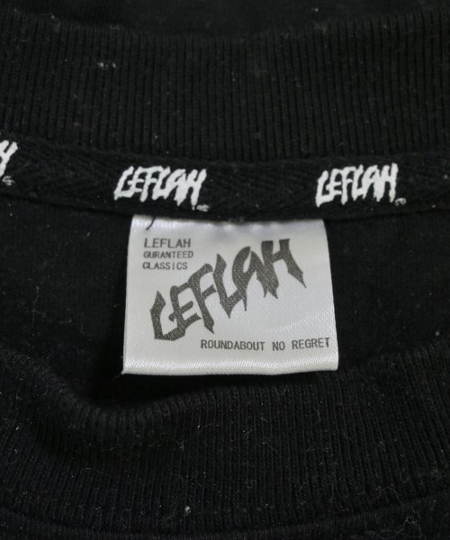 LEFLAH（レフラー）Tシャツ・カットソー 黒 サイズ:M メンズ/2200689205040