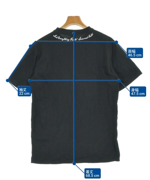 LEFLAH（レフラー）Tシャツ・カットソー 黒 サイズ:M メンズ/2200689205040