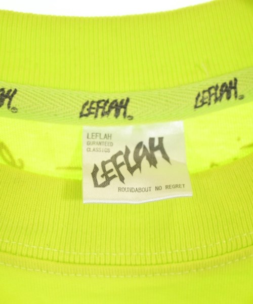 LEFLAH（レフラー）Tシャツ・カットソー 黄 サイズ:M メンズ/2200689205095