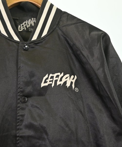 LEFLAH（レフラー）スタジャン 黒 サイズ:M メンズ/2200689205101