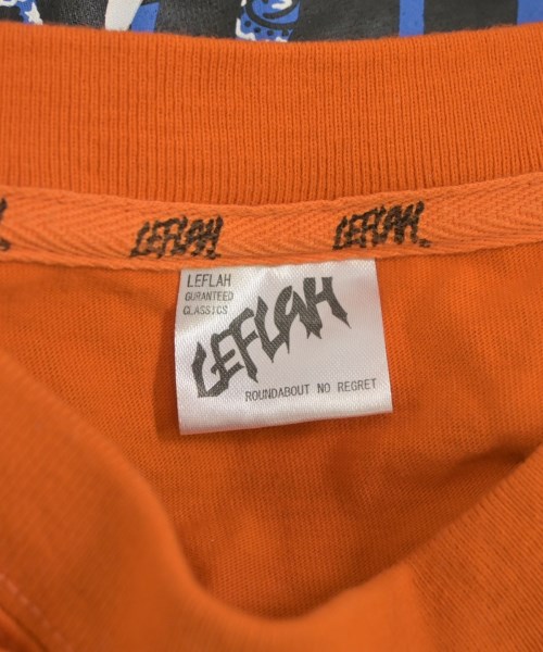 LEFLAH（レフラー）Tシャツ・カットソー オレンジ サイズ:M メンズ/2200689205125