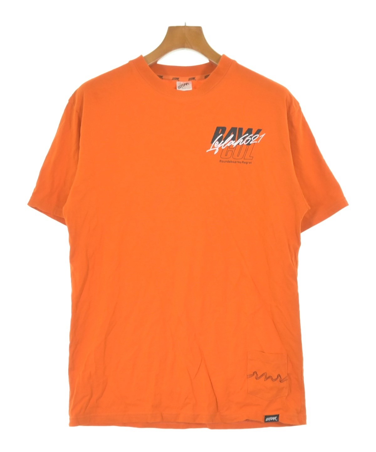 LEFLAH（レフラー）Tシャツ・カットソー オレンジ サイズ:M メンズ