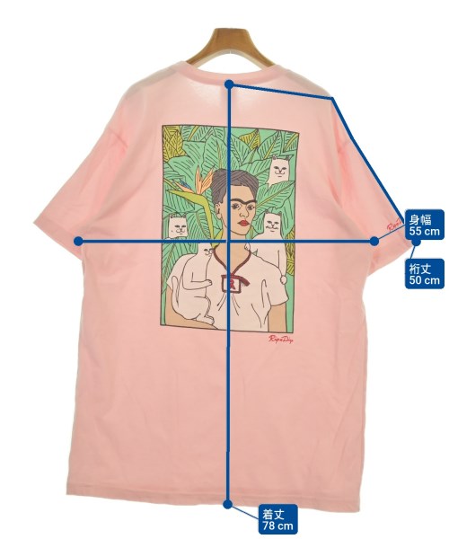 RIPNDIP（リップンディップ）Tシャツ・カットソー ピンク サイズ:XL メンズ/2200630637043