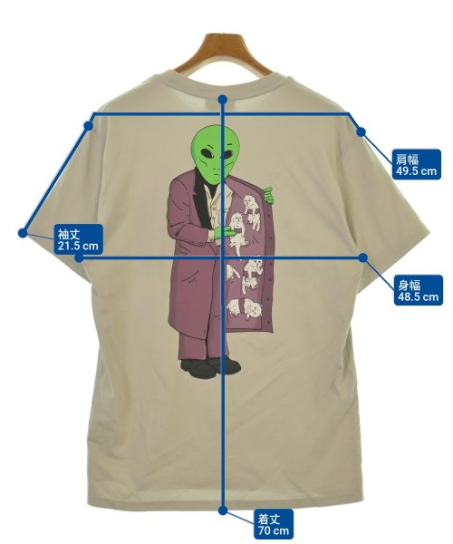 RIPNDIP（リップンディップ）Tシャツ・カットソー グレー サイズ:M メンズ/2200616308110