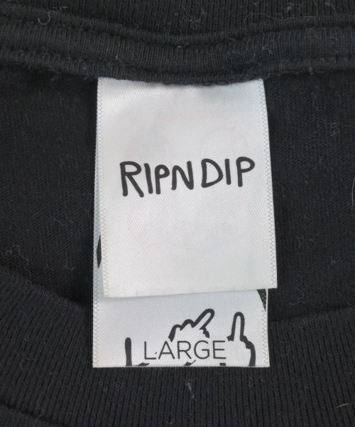 RIPNDIP（リップンディップ）Tシャツ・カットソー 黒 サイズ:L メンズ/2200620466059