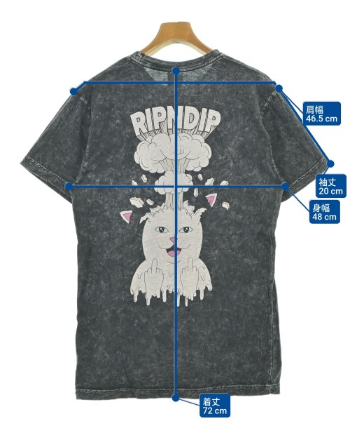 RIPNDIP（リップンディップ）Tシャツ・カットソー 黒 サイズ:M メンズ/2200647158159