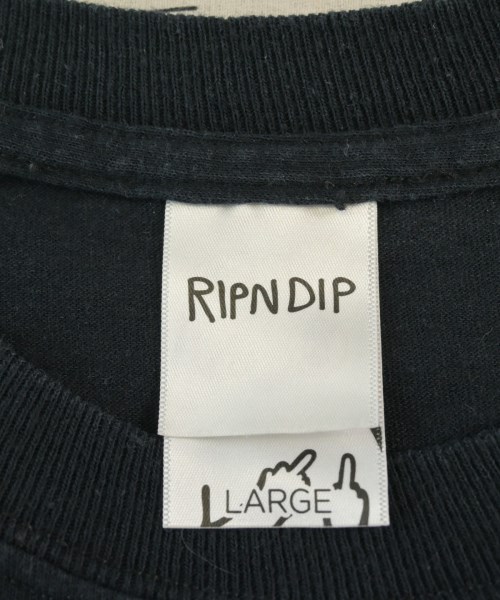 RIPNDIP（リップンディップ）Tシャツ・カットソー 黒 サイズ:L メンズ/2200652007176