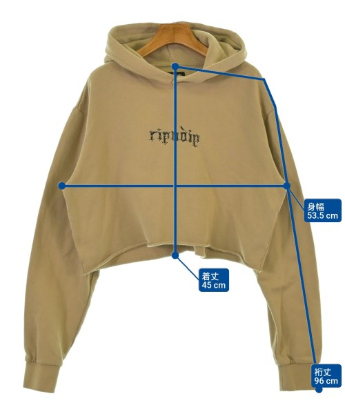 RIPNDIP（リップンディップ）パーカー ベージュ サイズ:M レディース/2200665777066