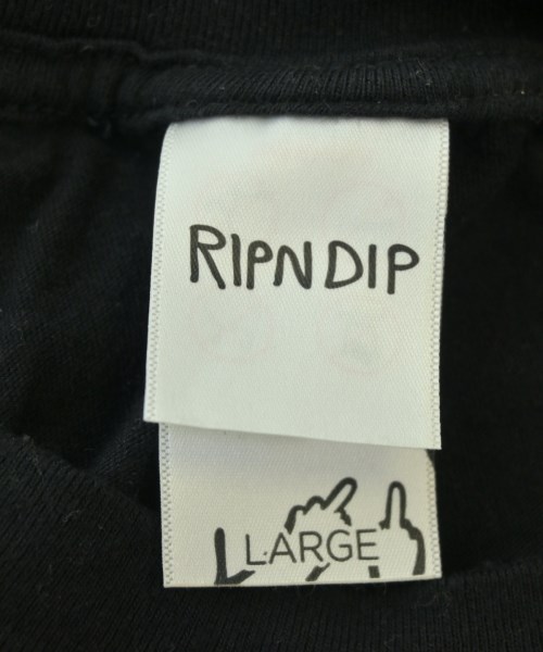 RIPNDIP（リップンディップ）Tシャツ・カットソー 黒 サイズ:L メンズ/2200685656174