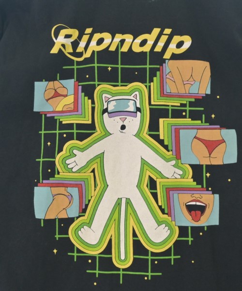 RIPNDIP（リップンディップ）Tシャツ・カットソー 黒 サイズ:L メンズ/2200685656198