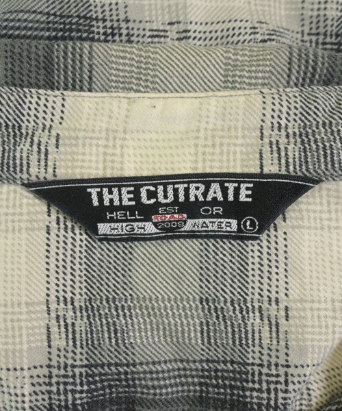 CUTRATE（カットレイト）カジュアルシャツ 黒 サイズ:L メンズ/2200604296122