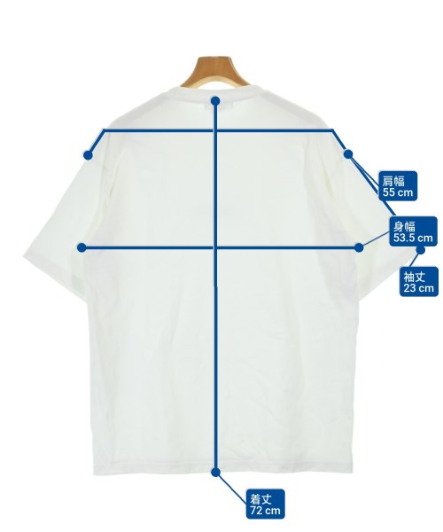 CUTRATE（カットレイト）Tシャツ・カットソー 白 サイズ:L メンズ/2200689205088