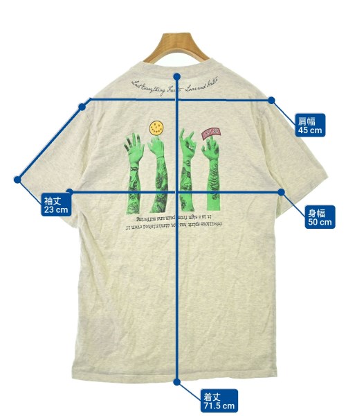 LEFLAH（レフラー）Tシャツ・カットソー 白 サイズ:M メンズ/2200689205262