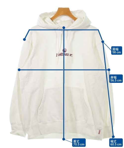 HELLRAZOR（ヘルレイザー）パーカー 白 サイズ:XL メンズ/2200624534020
