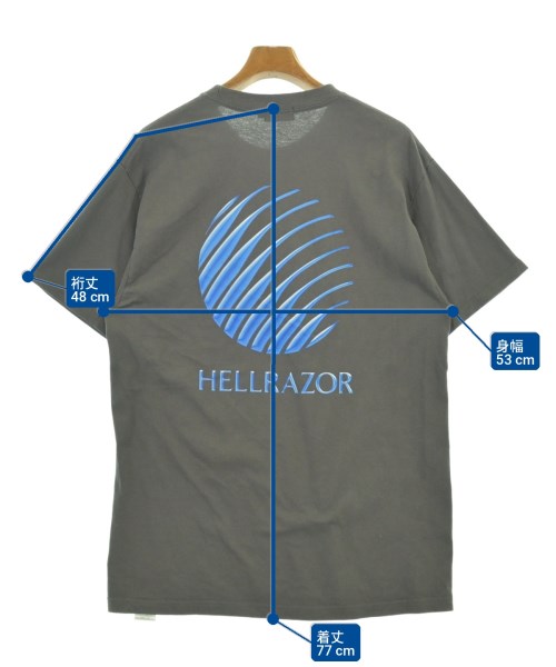 HELLRAZOR（ヘルレイザー）Tシャツ・カットソー グレー サイズ:L メンズ/2200700621149