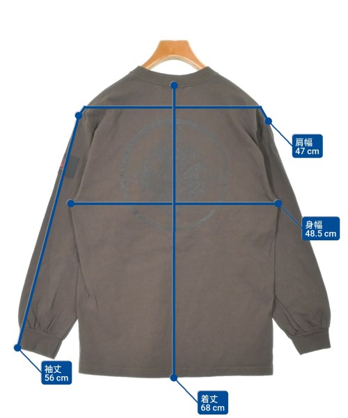 HELLRAZOR（ヘルレイザー）Tシャツ・カットソー 茶 サイズ:M メンズ/2200657635053