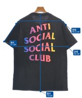 ANTI SOCIAL SOCIAL CLUB（アンチソーシャルソーシャルクラブ）Tシャツ・カットソー 黒 サイズ:L メンズ/2200640440046