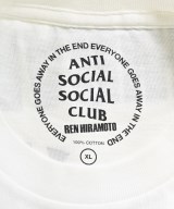 ANTI SOCIAL SOCIAL CLUB（アンチソーシャルソーシャルクラブ）Tシャツ・カットソー 白 サイズ:XL メンズ/2200643252028