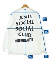 ANTI SOCIAL SOCIAL CLUB（アンチソーシャルソーシャルクラブ）Tシャツ・カットソー 白 サイズ:XL メンズ/2200643252028