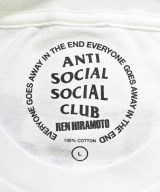 ANTI SOCIAL SOCIAL CLUB（アンチソーシャルソーシャルクラブ）Tシャツ・カットソー 白 サイズ:L メンズ/2200643252080