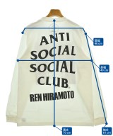 ANTI SOCIAL SOCIAL CLUB（アンチソーシャルソーシャルクラブ）Tシャツ・カットソー 白 サイズ:M メンズ/2200643475120